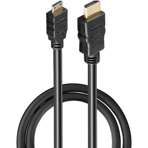 HDMI-Kabel Goobay 74083 Mini-HDMI 2.0, vergoldete Stecker