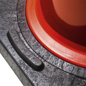 Produktbild für Leitkegel Moravia ReflexKegel EU, rot/weiß, 75cm