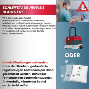 Produktbild für Staubsaugerbeutel McFilter DSM 10, 430240153