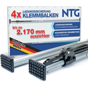 Produktbild für Rundsperrbalken NTG LS8080, Klemmbalken, Aluminium