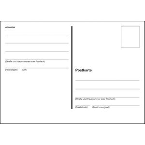 Produktbild für Postkarten Sigel PH610, 105 x 148mm (A6)
