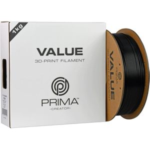 Produktbild für Filament Prima Value 12790, PLA+, schwarz