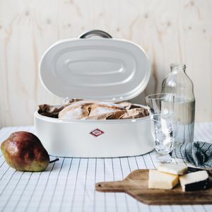 Produktbild für Brotkasten Wesco Elly Medium,, Stahlblech