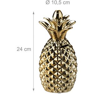 Produktbild für Spardose Relaxdays Ananas 10027648