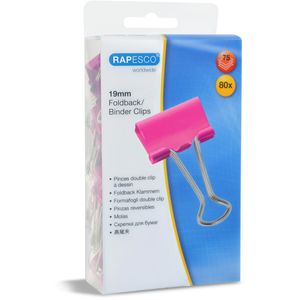 Produktbild für Foldbackklammern RAPESCO 1491, 19mm