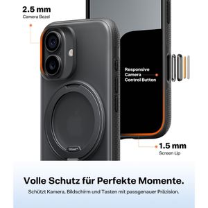 Produktbild für Handyhülle Torras Ostand R Fitness Series, MagSafe, schwarz