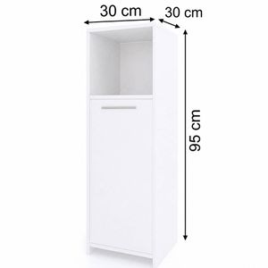 Produktbild für Badschrank Vicco Kiko, weiß
