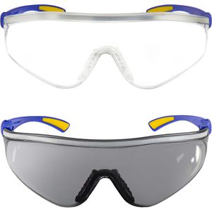 Produktbild für Schutzbrille S&amp;R Set Comfort-Line, klar &amp; getönt