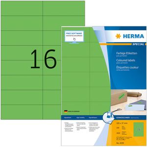 Produktbild für Universaletiketten Herma 4259 Special, grün