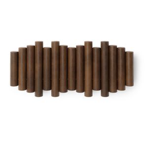 Produktbild für Garderobenleiste Umbra Picket Rail Hook, dunkelbraun