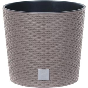 Übertopf Prosperplast Rato Round, beige, Ø 25 x 22 cm