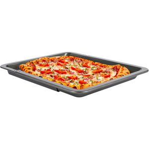 Produktbild für Backblech Axentia 135693, grau, aus Stahlblech