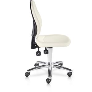 Produktbild für Arbeitsstuhl bimos Basic, 9653-6907-521305, weiß
