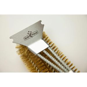 Produktbild für Grillbürste Grillfürst 19-051, für Guss- &amp; Edelstahlrost