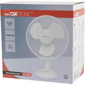 Produktbild für Ventilator Clatronic VL 3602, 263699, weiß, Ø 30cm