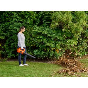 Produktbild für Laubbläser Black+Decker BCBL200B-XJ, Luftstrom 145 km/h, Akku