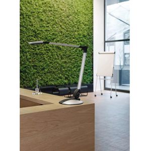 Produktbild für Schreibtischlampe Maul Mauloptimus, silber, LED, dimmbar
