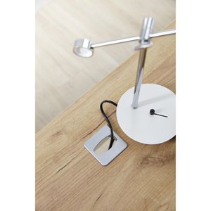 Produktbild für Schreibtisch Germania Lioni, navarra eiche / weiß