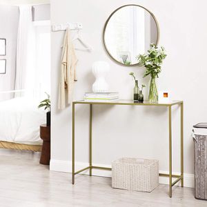 Produktbild für Konsolentisch Vasagle LGT26G, gold