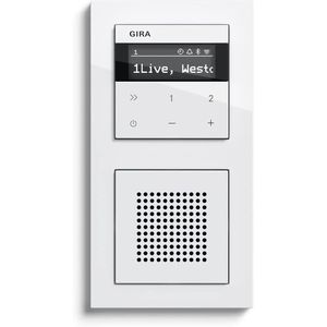 Produktbild für Radio Gira IP 232029, E2, Internetradio Set