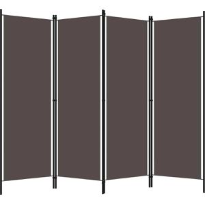 Paravent vidaXL Raumteiler, innen, 4-teilig