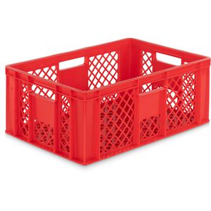 Produktbild für Eurobox Alpha-Paletten rot, 45 Liter, lebensmittelecht