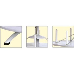 Produktbild für Ordnerdrehsäule G-Office TFR.3, lichtgrau, 3 Etagen