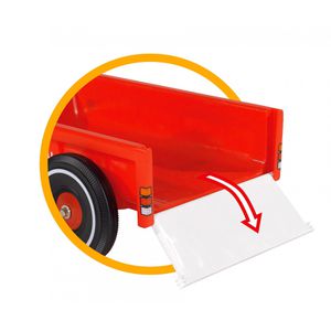 Produktbild für Rutschauto-Zubehör BIG 800056292, Caddy rot