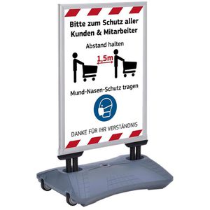Produktbild für Kundenstopper Update-Displays WindPro LITE, DIN A0