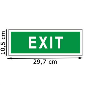Produktbild für Hinweisschild Abtec Kunststoff