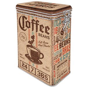 Kaffeedose Nostalgic-Art Coffee Sack, aus Metall