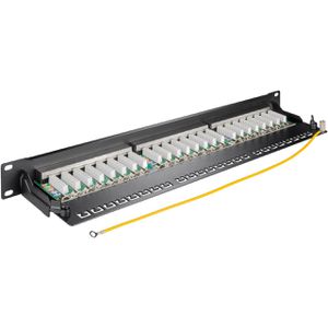 Produktbild für Patchpanel Goobay 90854, Cat 6A