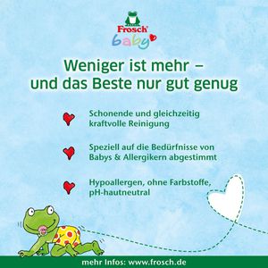 Produktbild für Spülmittel Frosch Spül-Reiniger Baby, Bio-Qualität