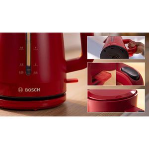 Produktbild für Wasserkocher Bosch MyMoment TWK3M124, rot