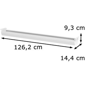 Produktbild für Kabelwanne Hammerbacher KC16/W, weiß