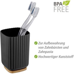 Produktbild für Zahnputzbecher Wenko Rotello, 25297100