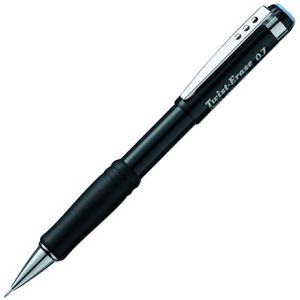 Druckbleistift Pentel Twist-Erase, schwarz, Kunststoff