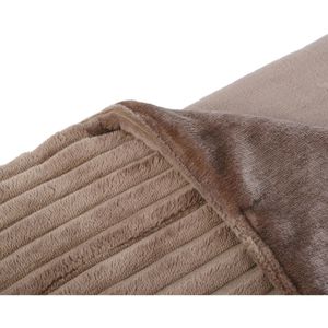 Produktbild für Kuscheldecke Gözze Cord Optik, 40067-71, taupe