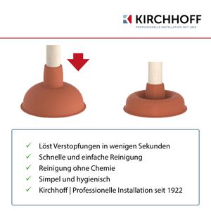 Produktbild für Pömpel Kirchhoff Ausgussreiniger mit Holzgriff