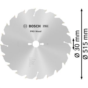 Produktbild für Kreissägeblatt Bosch PRO Wood, 2608640701