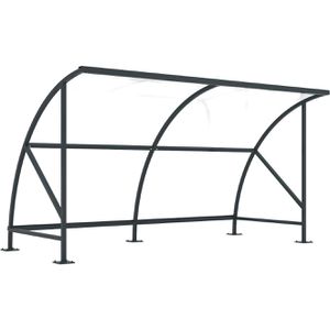 Fahrradunterstand WSM Bamberg B 1/04, anthrazit, aus Metall