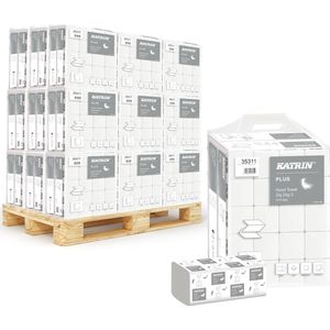 Papierhandtücher Katrin Plus ZZ 2, 35311, 2-lagig