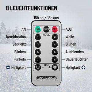 Produktbild für Weihnachtsfigur Monzana Weihnachtsmann auf Leiter