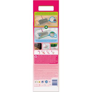 Swiffer Bodenwischer Pink Limited Kit, Starterset, Flachwischer, Stiel, 8  Trocken- & 3 Feuchttücher – Böttcher AG