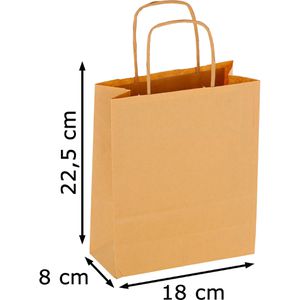 Produktbild für Papiertüten Böttcher-AG braun