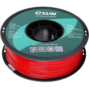 Produktbild für Filament eSUN PLA+, rot