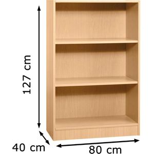 Produktbild für Aktenregal Hammerbacher N-Serie, aus Holz
