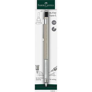 Produktbild für Druckbleistift Faber-Castell TK-Fine Vario L, gold, Kunststoff