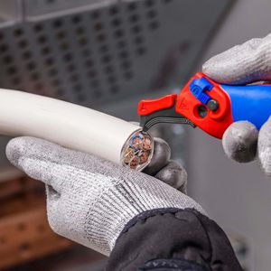 Produktbild für Abmantelungsmesser Knipex 16 50 145 SB