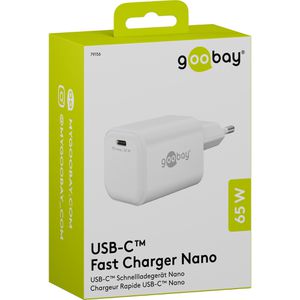Produktbild für USB-Ladegerät Goobay Nano 79156, 65 Watt